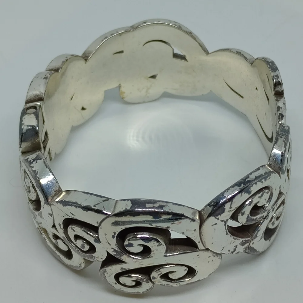 * Brighton Mingle chunky scroll clamper bracelet